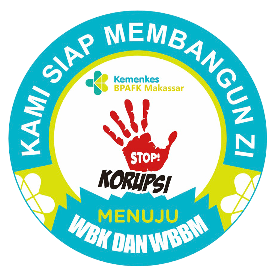 Logo Zona Integritas Menuju WBK dan WBBM - BPAFK Makassar